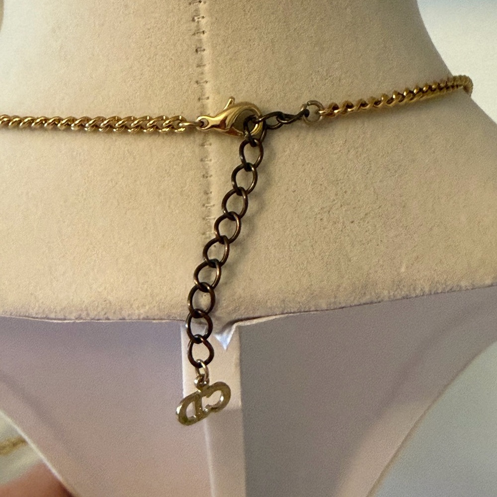 Vintage Refurbished Christian Dior Pendant Necklace - Picture 8 of 17
